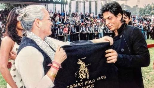 "Throwback Picture of Priyanka Chopra and Shah Rukh Khan at Polo Tournament with Nafisa Ali Highlights India's Last Horse-Mounted Regiment"