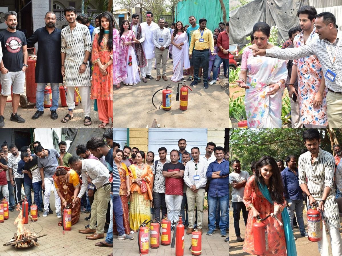 Producer Rajan Shahi Prioritizes Safety: Conducts Fire Drill Exercises on Sets of Yeh Rishta Kya Kehlata Hai, Anupama and Woh Toh Hai Albelaa