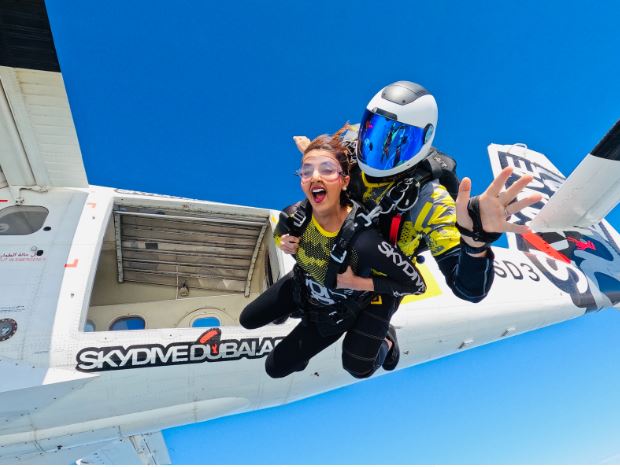 Jyoti Saxena Skydives in Dubai: A Zindagi Na Milegi Dobara Moment