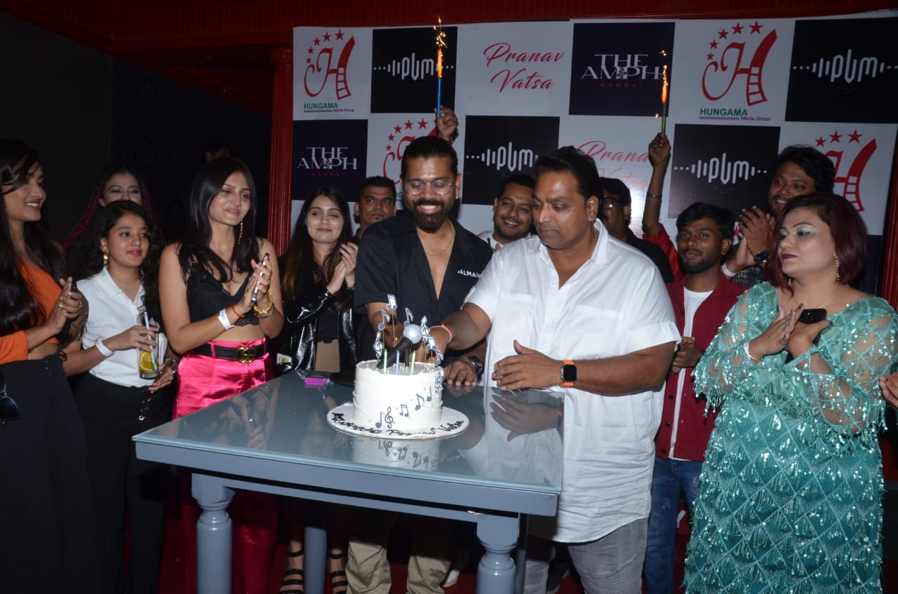 Bollywood choreographer Ganesh Acharya celebrated Pranav Vatsa' birthday.