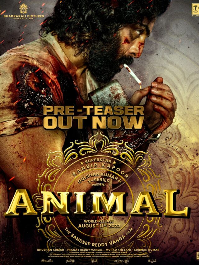 "Animal" Pre-Teaser: Ranbir Kapoor and Sandeep Reddy Vanga Unleash a Cinematic Frenzy