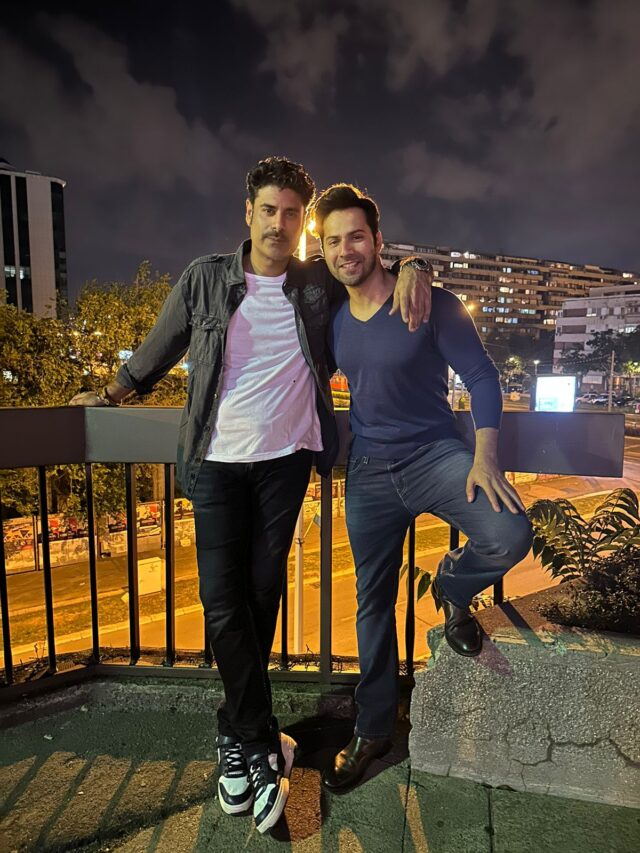 Sikandar Kher Shares First Look Image of Varun Dhawan and Himself from the shoot of  Citadel in Serbia