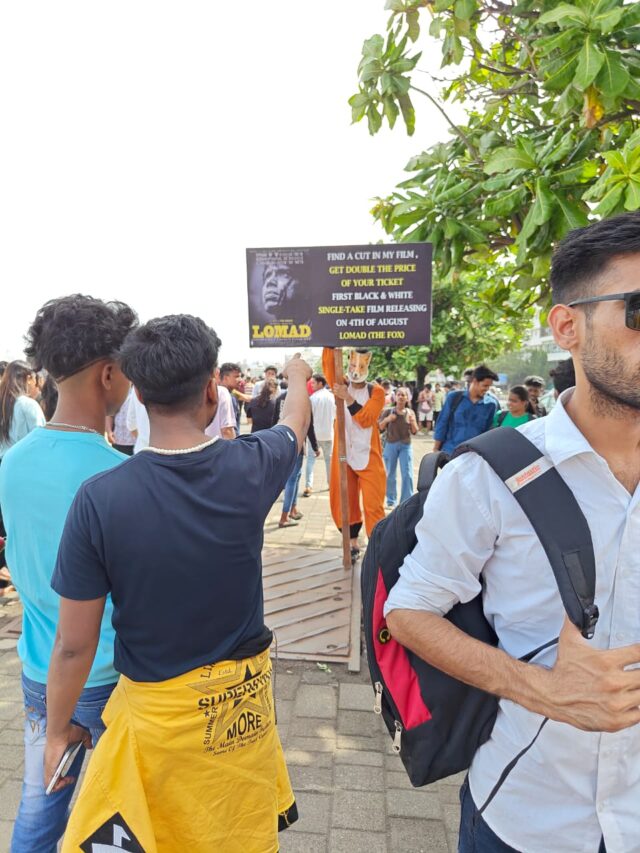 Hemwant Tiwari's unique marketing stunt for Lomad releasing Aug 4 is an eyecatcher!