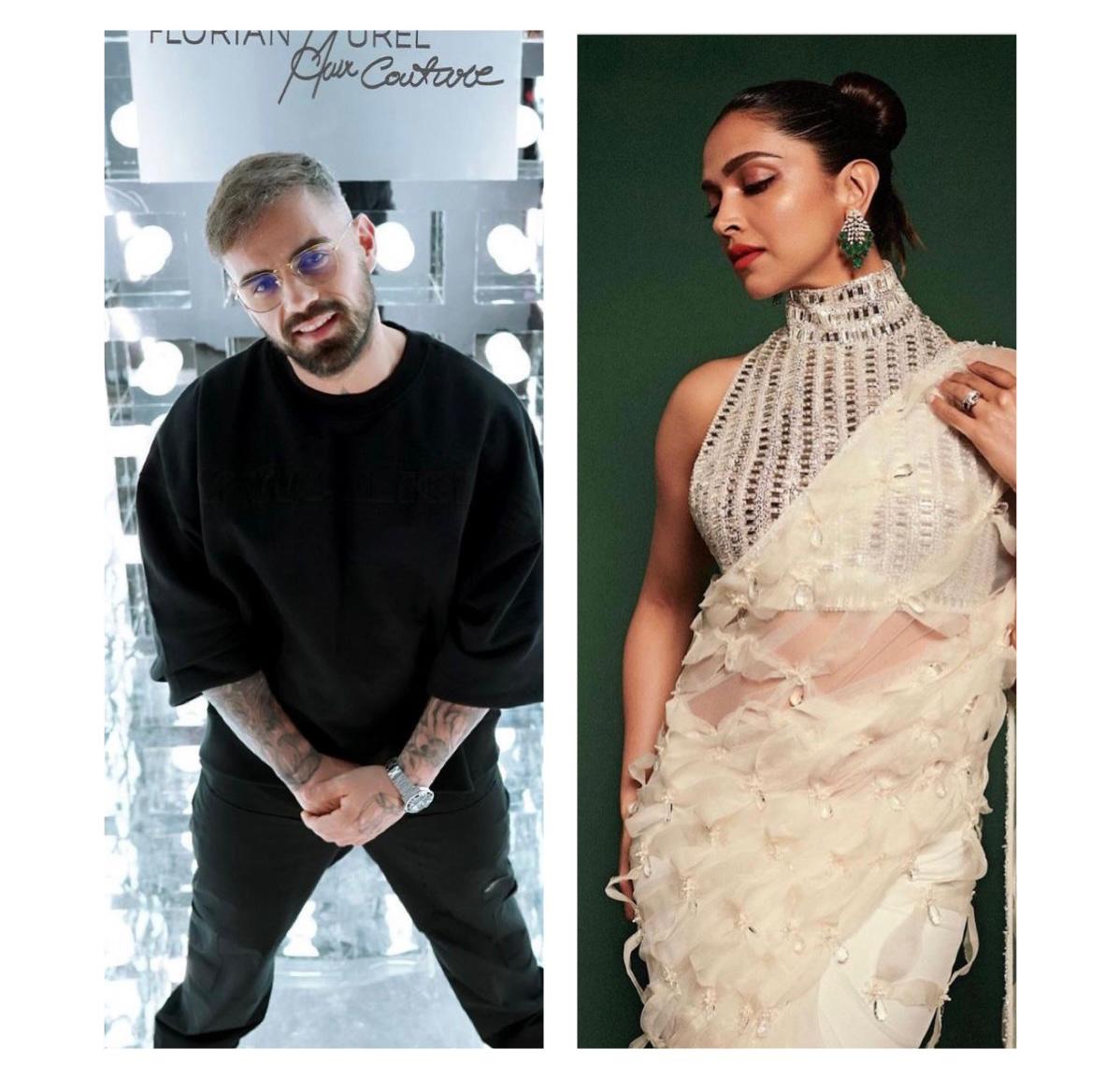 Florian Hurel styles Deepika Padukone for Manish Malhotra fashion show