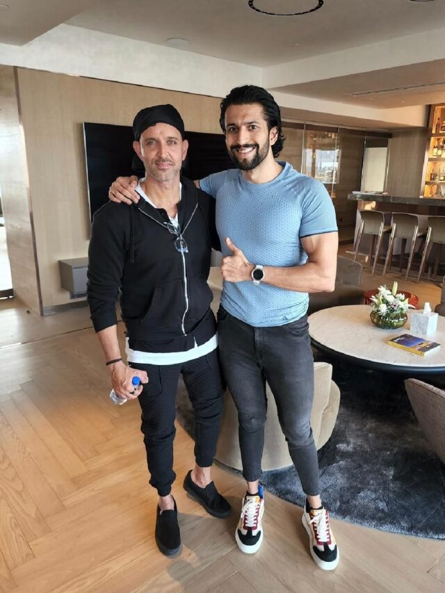 Hrithik Roshan and Vijay Thakkar, both having a common 'love interest' in fitness