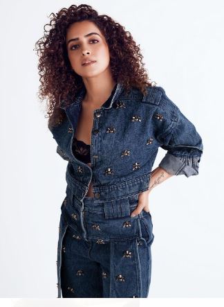 Sanya Malhotra Redefines Street Style with Unmatched Panache, Turning Sidewalks Into Runways