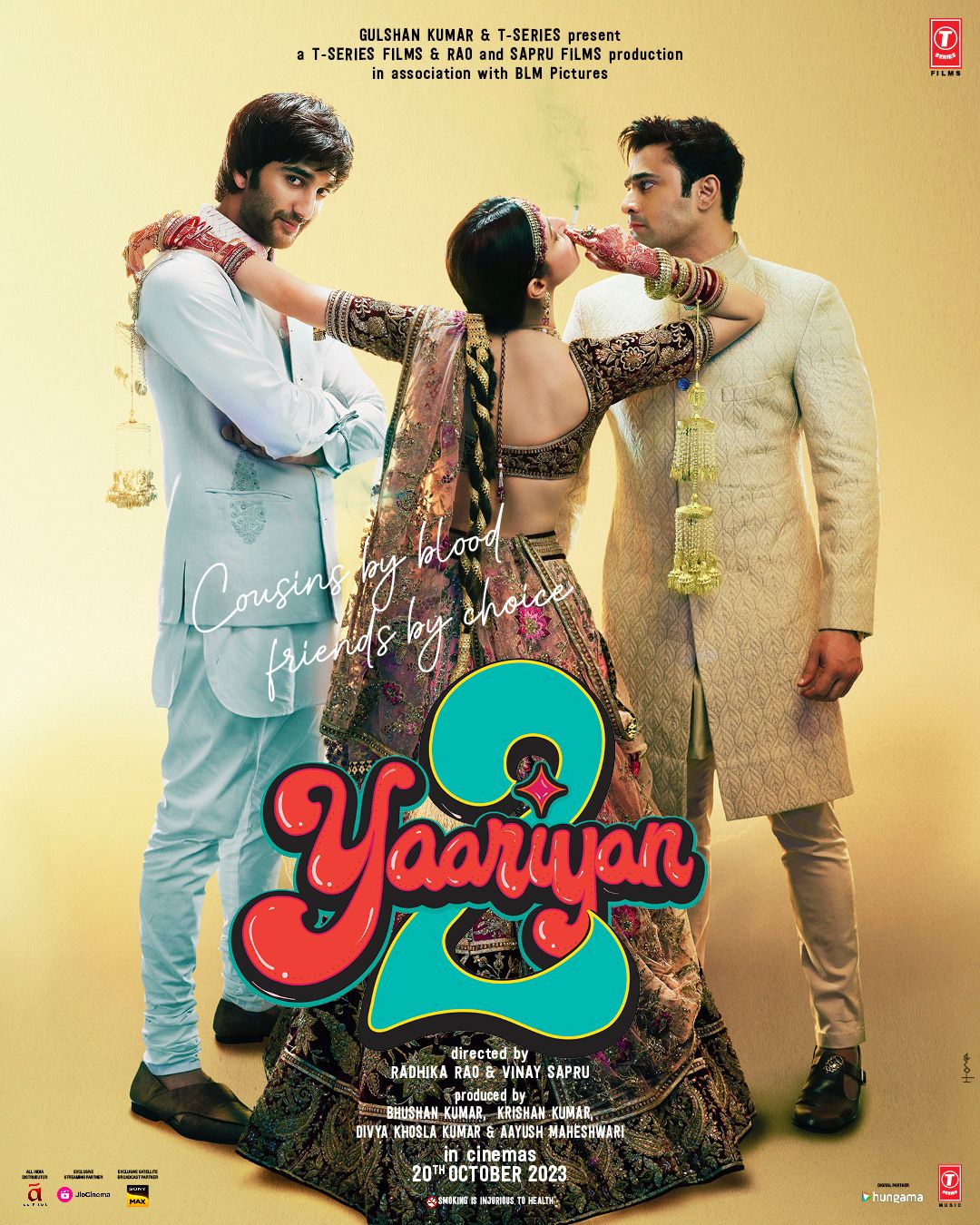 "Yaariyan 2" First Look Poster: A Spectacle of Friendship, Romance, and Music