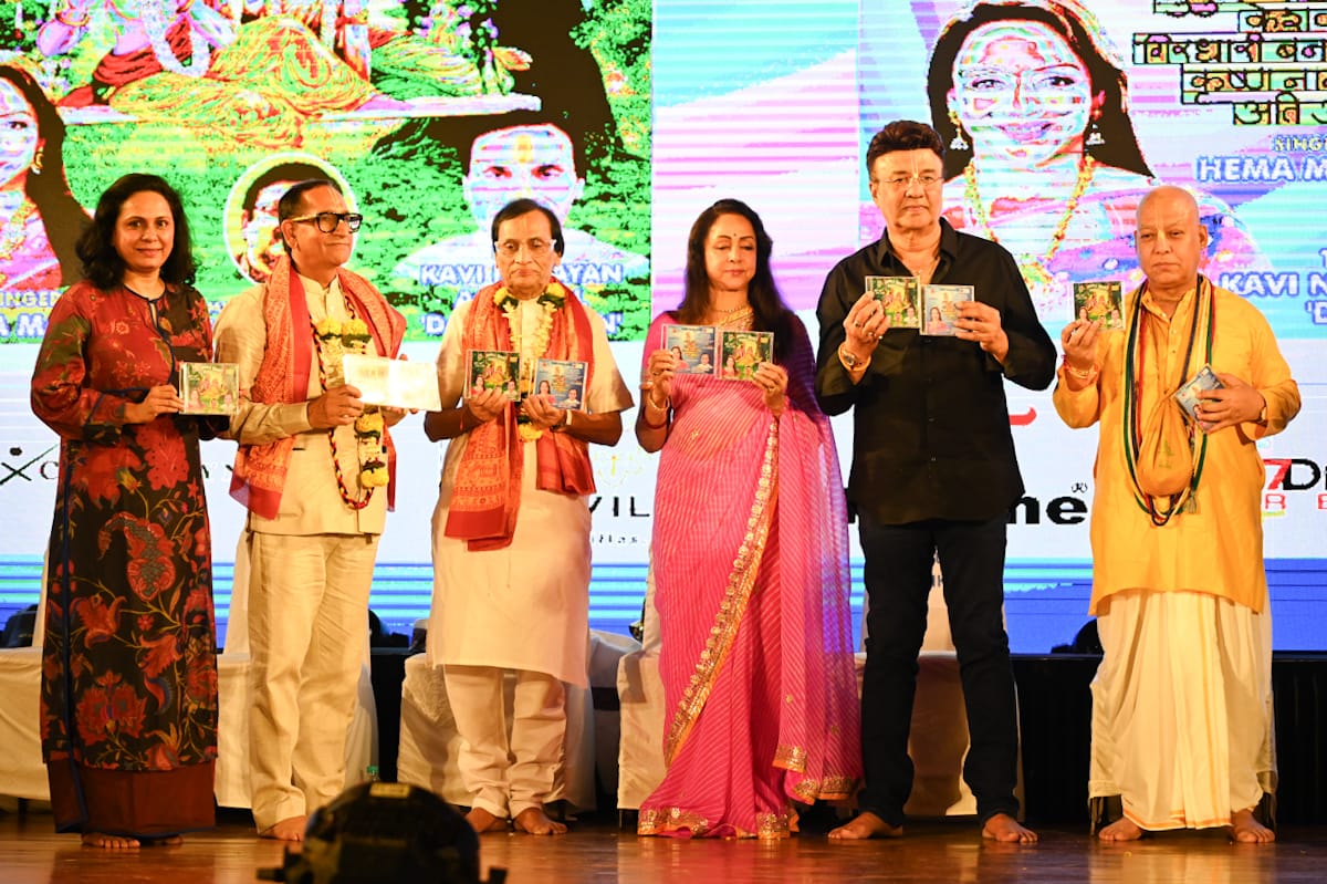 Divine Musical Offerings by Smt. Hema Malini on Janmashtami: "Jhoola Jhoole Radha Rani" and "Hari Hari Bol"