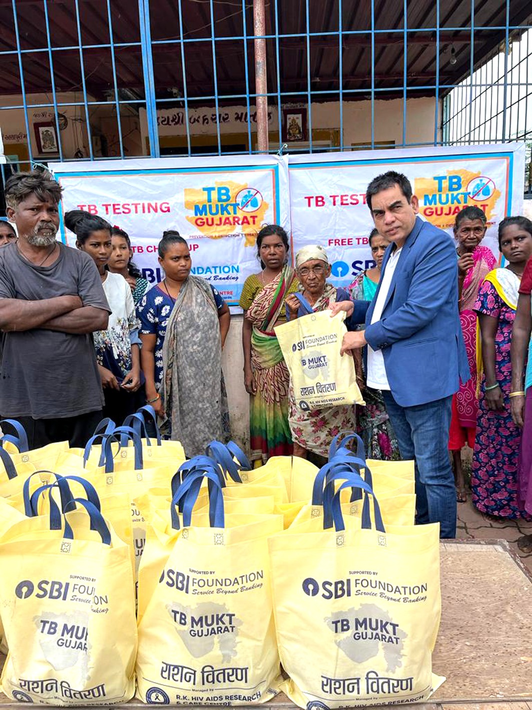 RK HIV AIDS Research and Care Centre Organizes TB Patient Camp in Gujarat on PM Modi's 73rd Birthday
