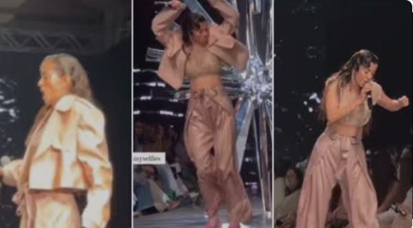 "Saba Azad's Unconventional Ramp Walk at LFW 2023 Sparks Controversy: How the Actress Stays Unfazed?"