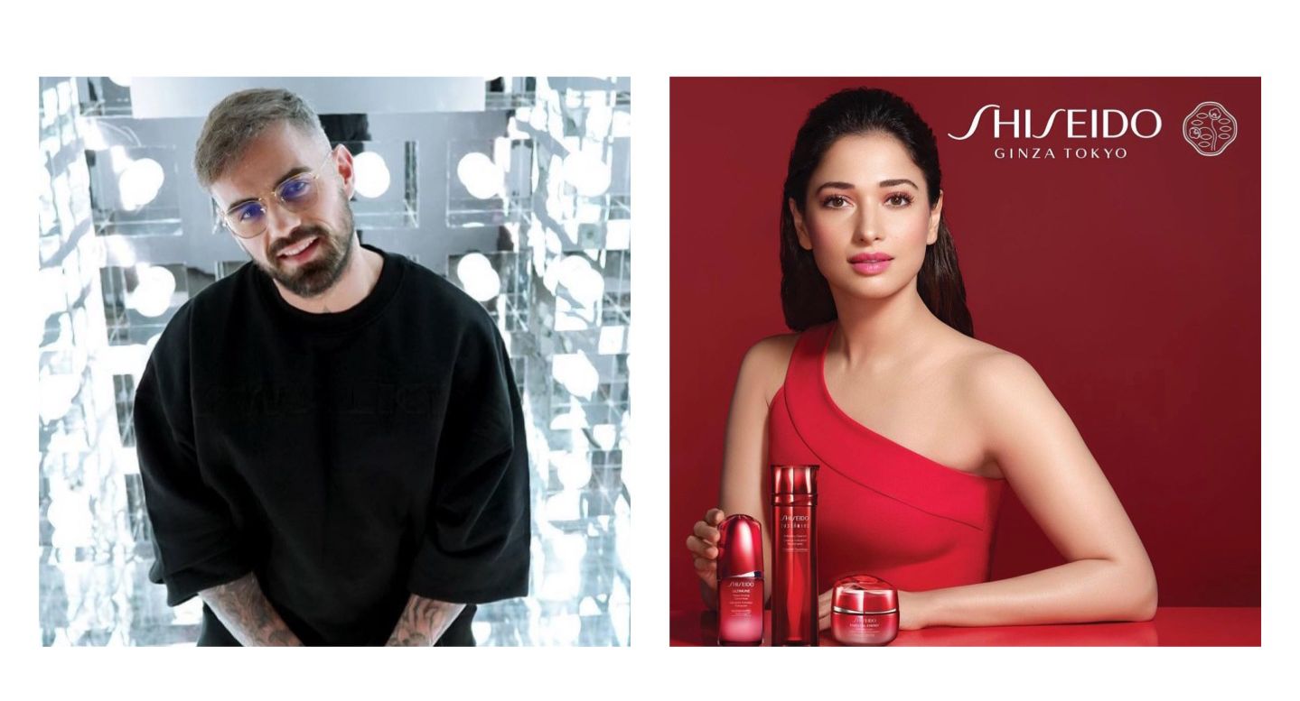 Florian Hurel styles Tamannaah Bhatia for the big Shiseido announcement!