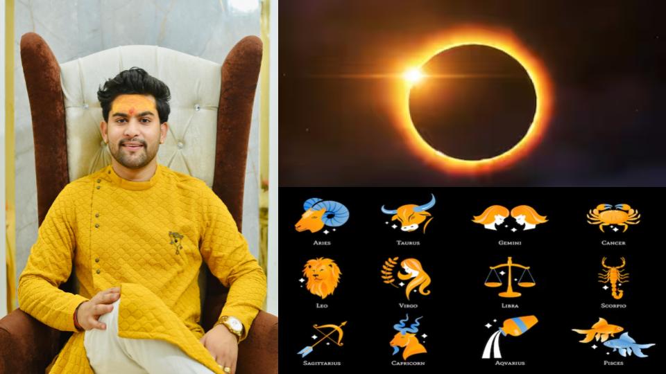 Celebrity Astrologer Parduman Suri Reveals Impact of Solar Eclipse on Zodiac Signs and Provides Remedies