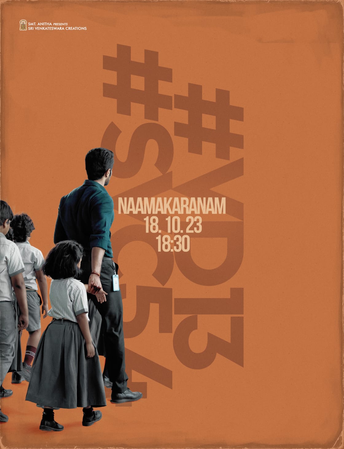 Vijay Deverakonda's VD13/SVC54 Film Title Teaser to be Released on October 18th