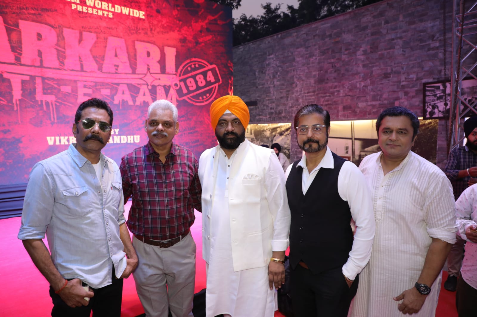 Vikram Sandhu's Hindi Feature Film "Sarkari Qatl -E-Aam 1984" Reference Teaser Launched