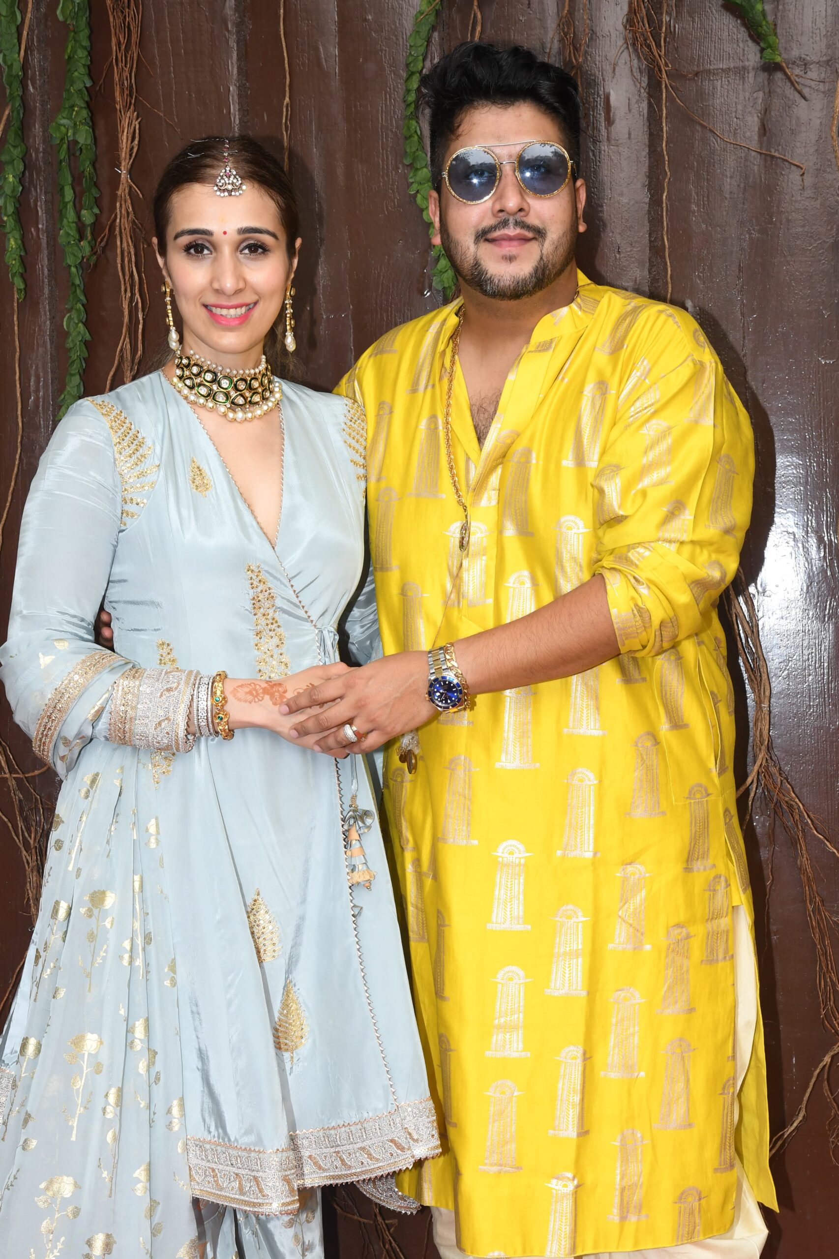 Celebrating the Auspicious Annaprashana (Rice Ceremony) of Shivay Lahiri, Son of Renowned Music Composer Bappa B Lahiri and his wife Taneesha Lahiri