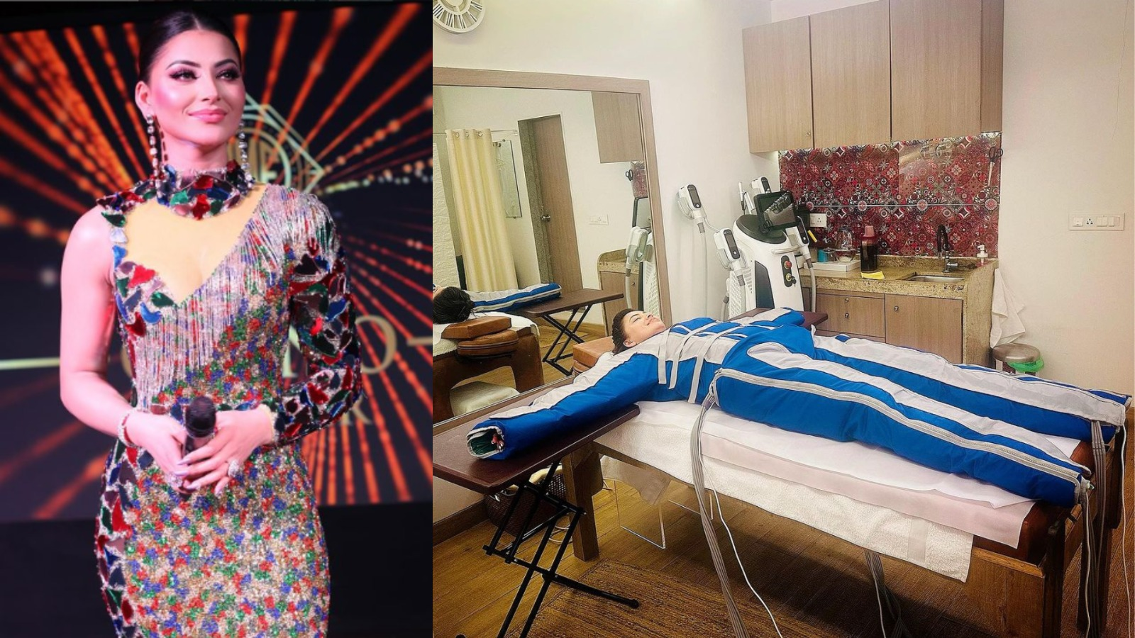 Urvashi Rautela Embraces Wellness: Journey into Pressotherapy Sessions