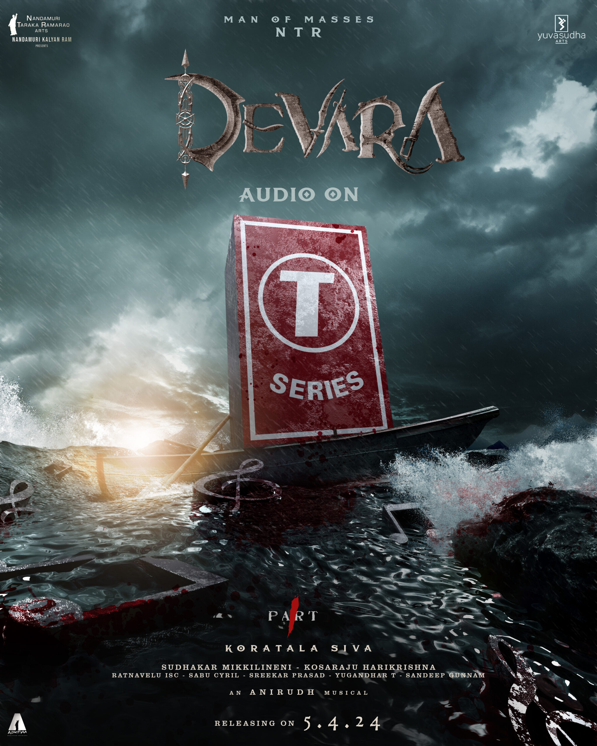 T-Series Acquires Music Rights for NTR Jr.'s "Devara: Part 1"