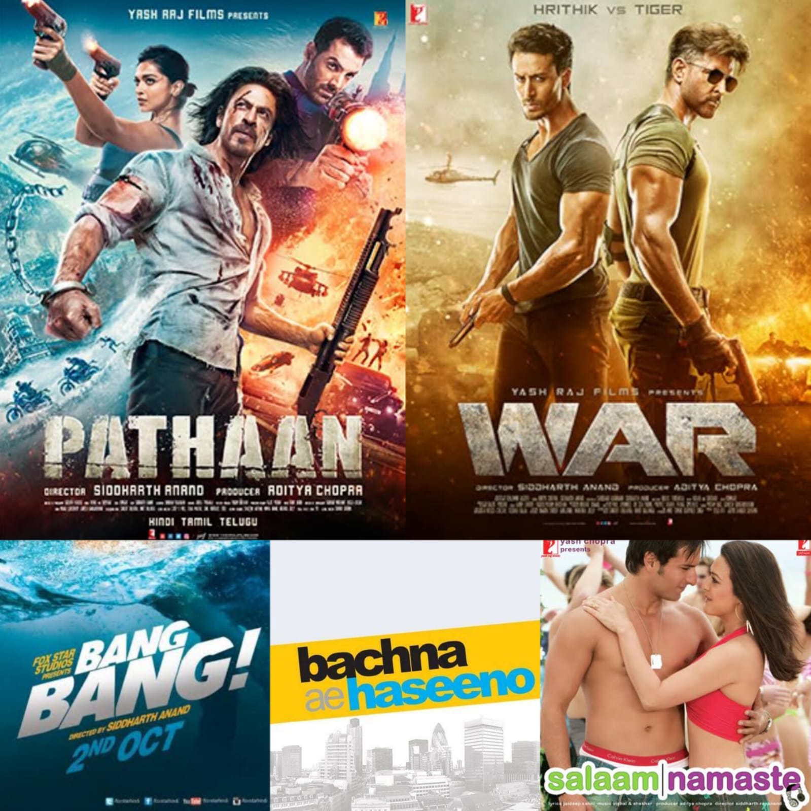 Siddharth Anand's Box Office Triumphs: Top 5 Directorials Ahead of Fighter