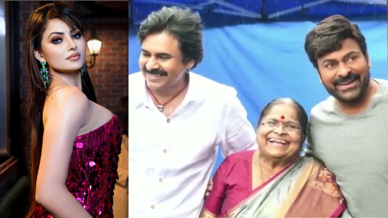 Urvashi Rautela Desires to Meet Tollywood Superstars Pawan Kalyan and Chiranjeevi's Mother Anjana Devi