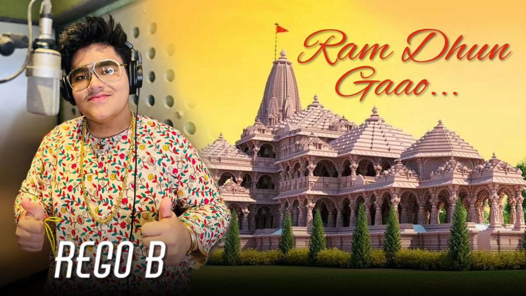 Fourteen-Year-Old Sensation Rego B Releases Unique Tribute Song "Ram Dhun Gaao" for Ayodhya's Pran Pratishtha Ceremony