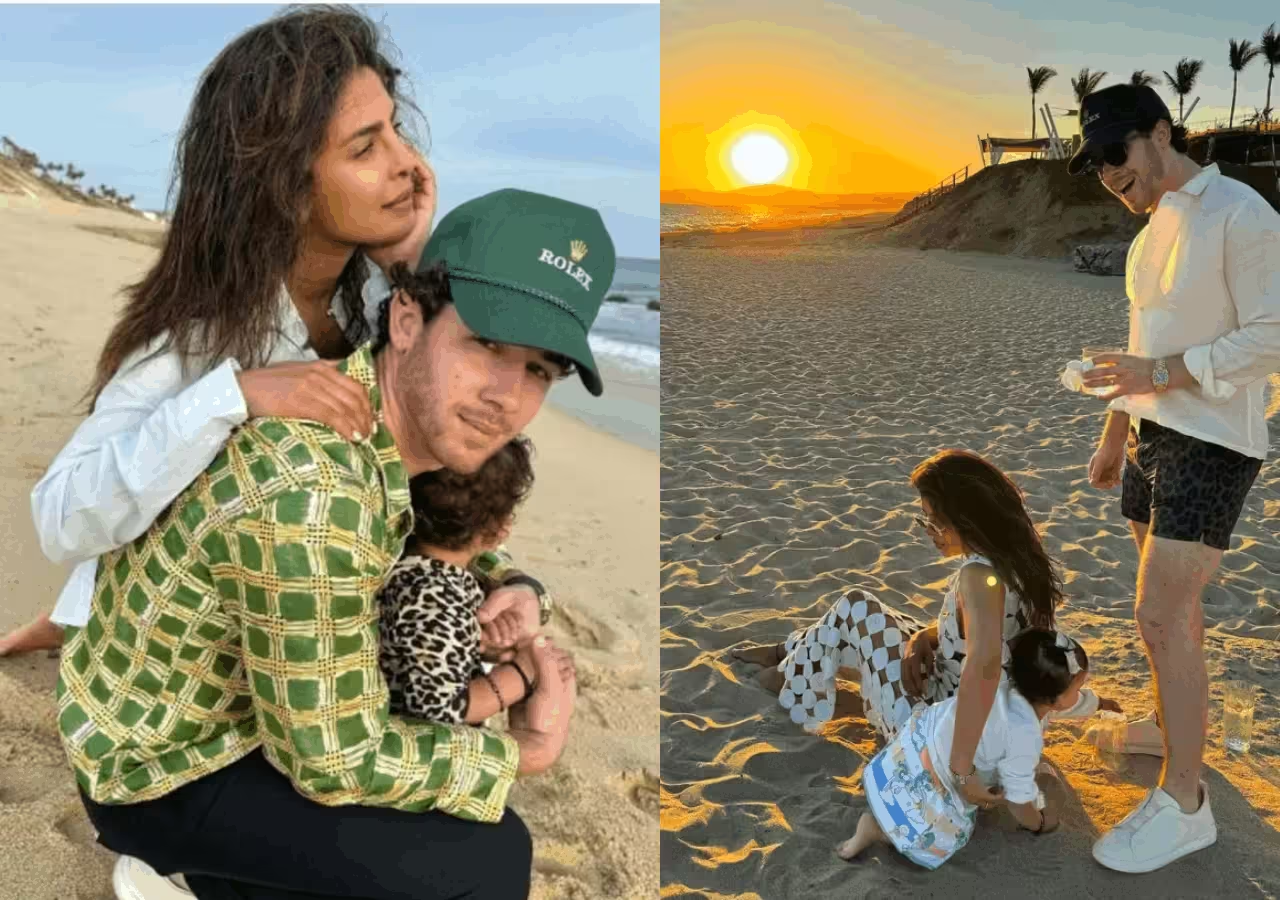 "Priyanka Chopra's Blissful New Year Celebration in Mexico: A Glimpse into Family, Fun, and Malti Marie's Melody"