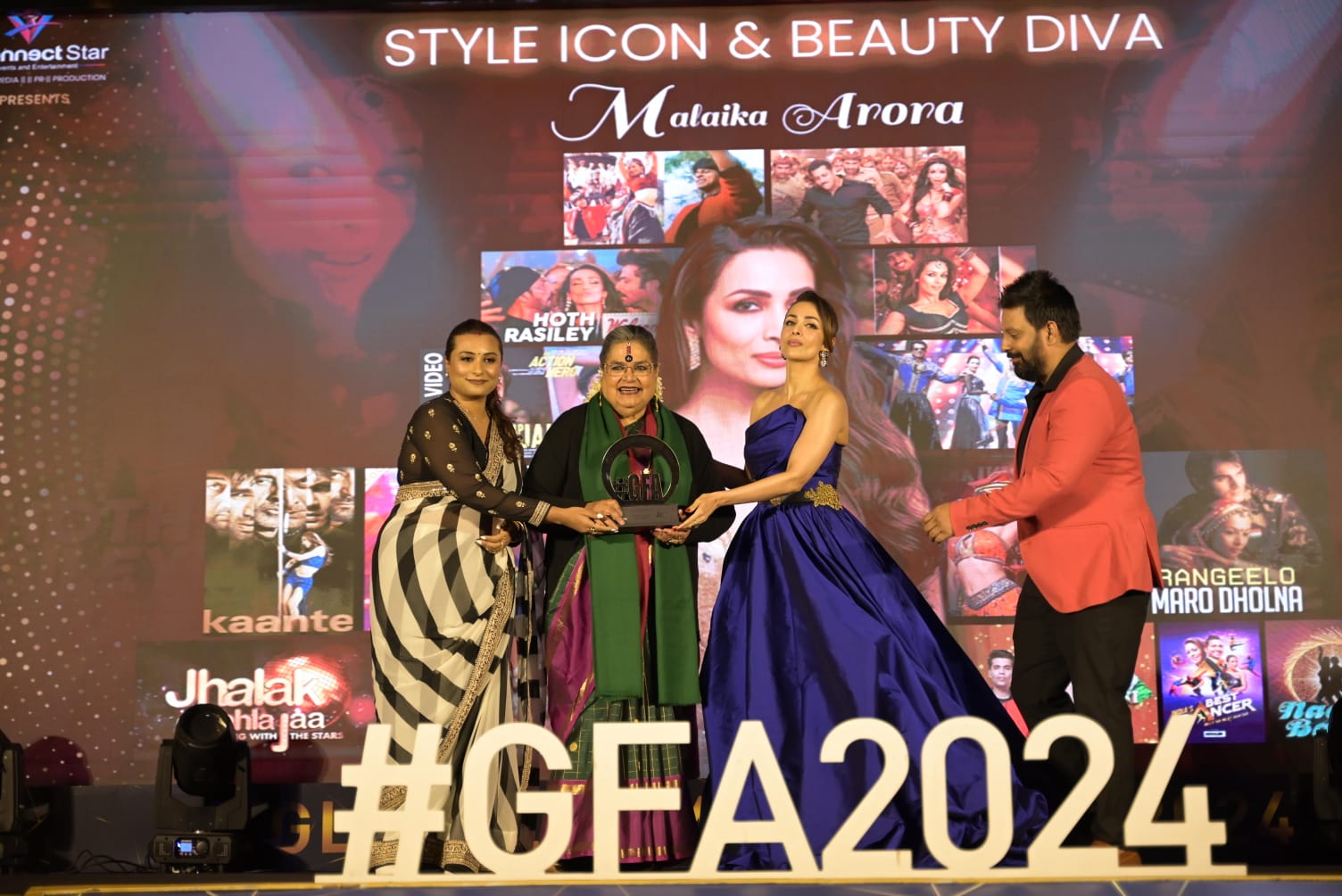 Malaika Arora Shines at the Global Fame Awards 2024