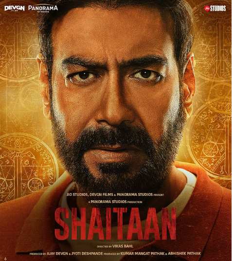 Ajay Devgn's Intense Look in "Shaitaan": A Glimpse into an Intriguing Thriller