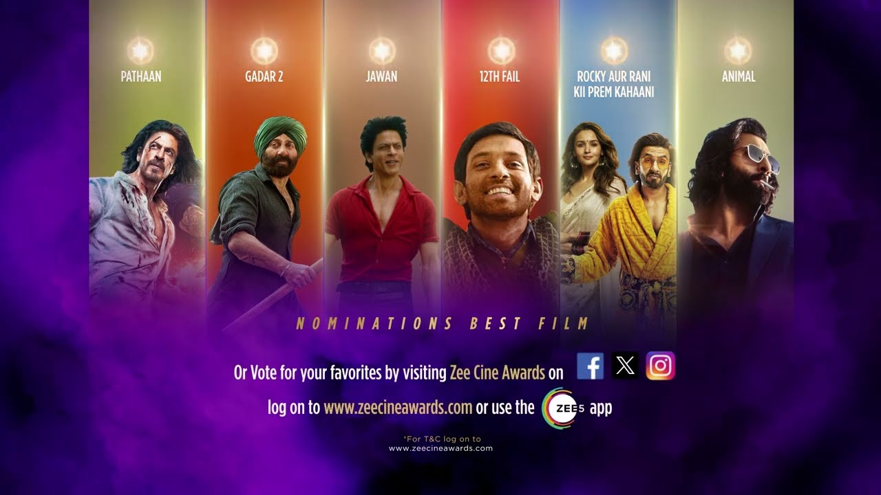 Bollywood's Finest Set to Shine: Zee Cine Awards 2024 Promises a Star-Studded Spectacle