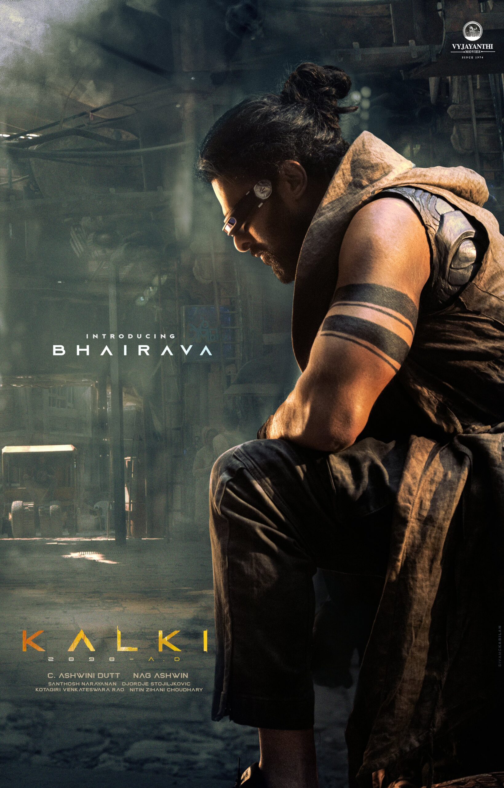 Prabhas Unveiled as "Bhairava" in Sci-Fi Epic "Kalki 2898 AD"