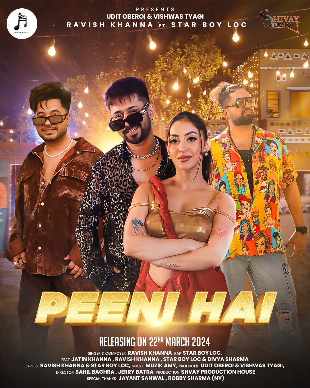 Rapper-Composer Star Boy LOC is ready to kick off Holi festivities with their latest music video ‘Peeni Hai’ alongside Ravish Khanna