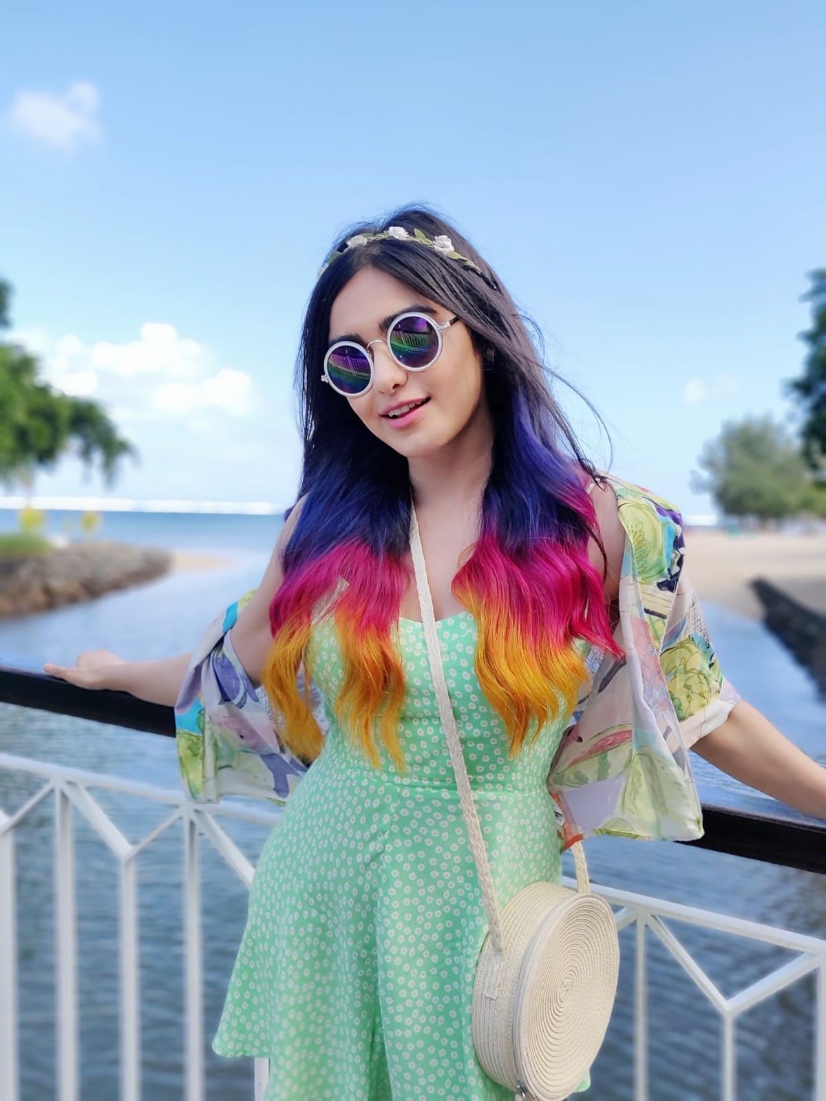 Adah Sharma celebrates Holi for an entire month with Guns ,Golis and colourful Cholis