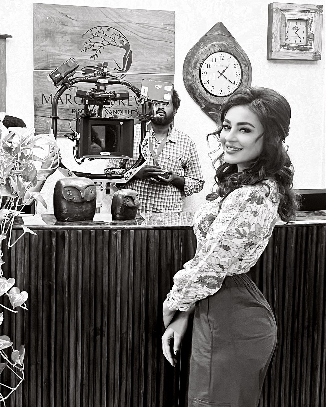 Seerat Kapoor Shoots The Last Peg Of Her Upcoming Untitled Physiological Thriller In A Spooky Location