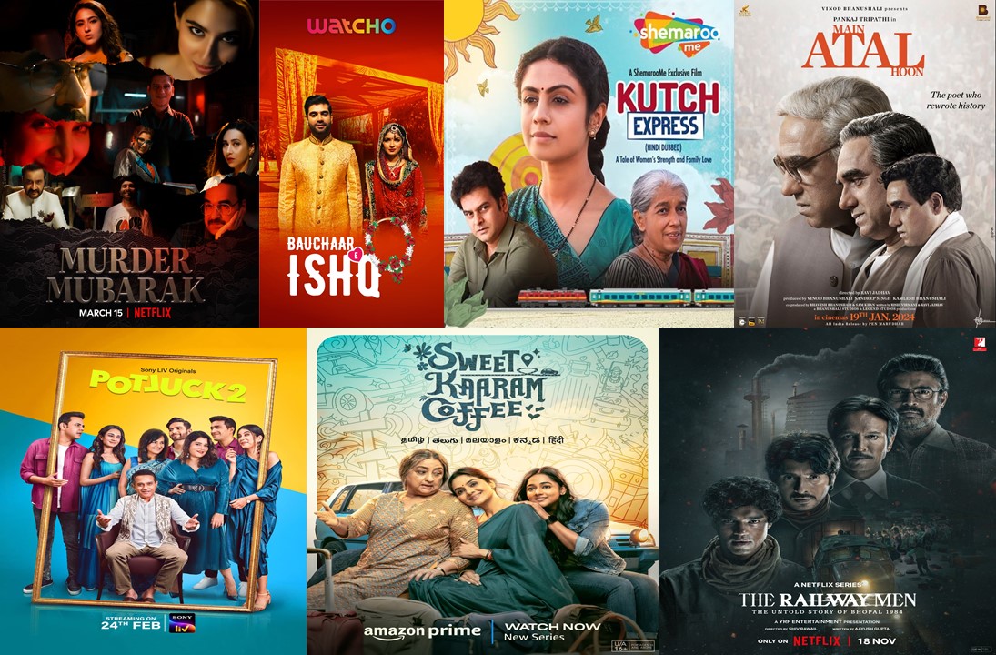 Murder Mubarak, Bauchaar-e-Ishq to Main Atal Hoon; Check Out Films and Series to Enjoy This Good Friday Long Weekend