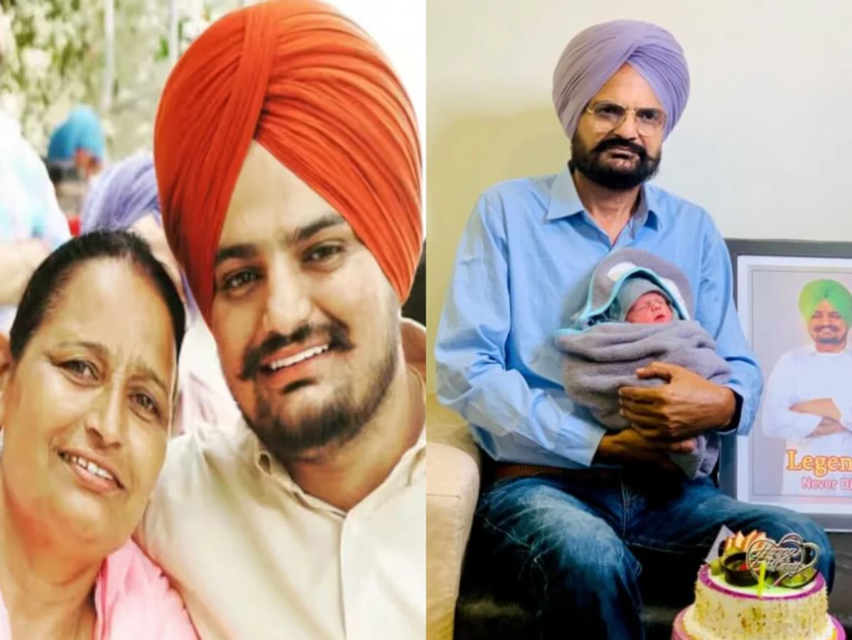 Celebration Amid Tragedy: Sidhu Moosewala's Parents Welcome Baby Boy, Grateful for Blessings