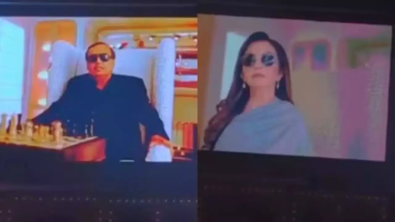 Mukesh and Nita Ambani's Filmy Performance Steals the Show at Anant-Radhika's Pre-Wedding Bash