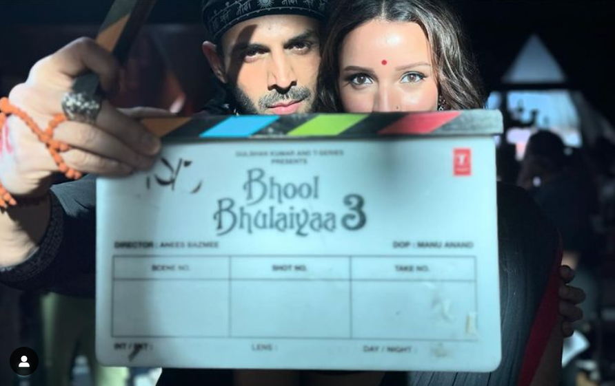 Kartik Aaryan opens the second schedule of the horror drama Bhool Bhulaiyaa 3