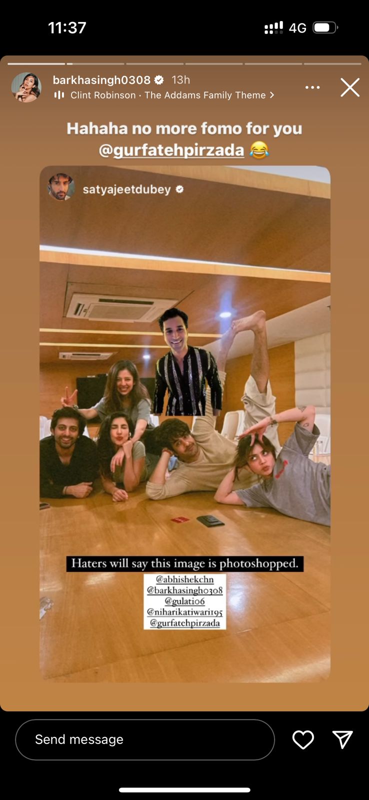 Barkha Singh, Satyajeet Dubey, and Gurfateh Pirzada Spark Curiosity with Mysterious & fun FOMO BTS; are they coming together for a project? What’s cooking!