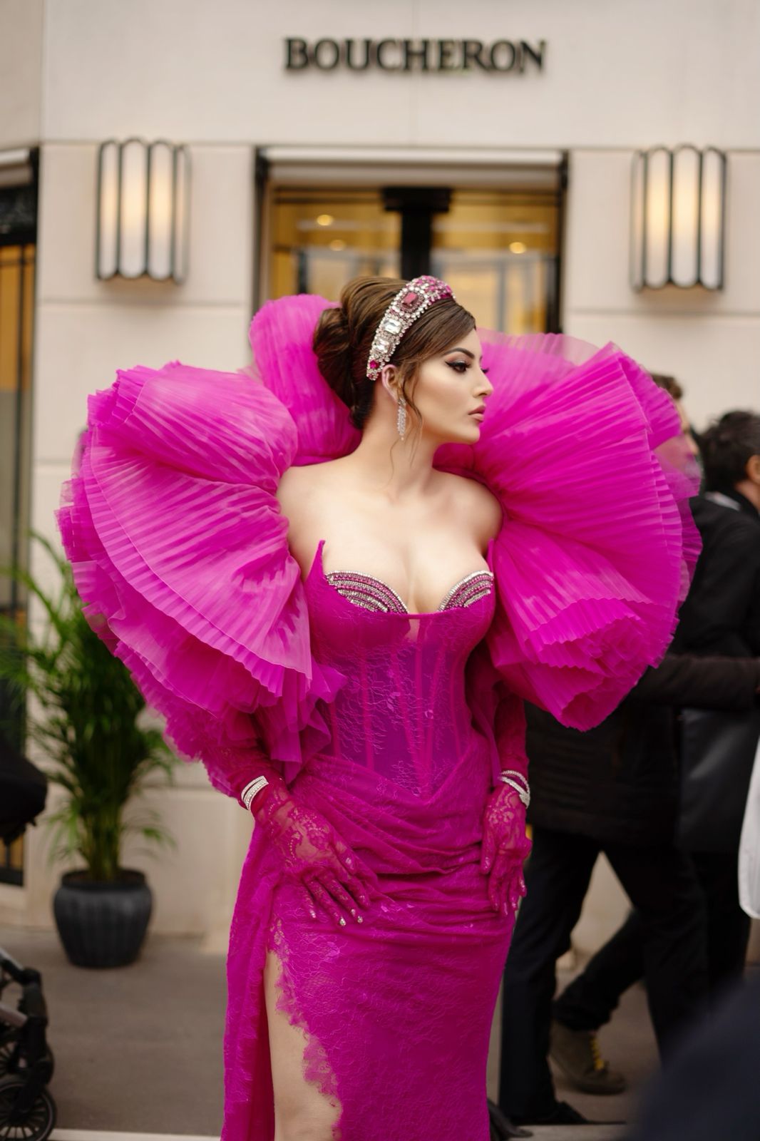 Exclusive: :Urvashi Rautela’s Cannes custom gown 7 times more expensive than Alia Bhatt’s met gala outfit