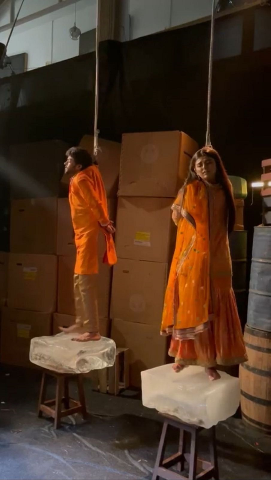 Rabb Se Hai Dua’s lead actress Yesha Rughani braves a high-octane ice slab drama sequence