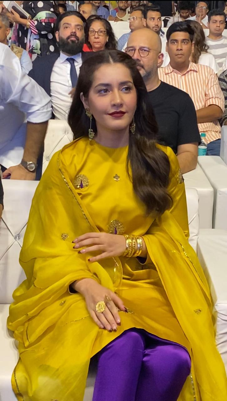 Raashii Khanna Graces Bhamla Foundation's Bhoomi Namaskar Anthem Poster Launch Event