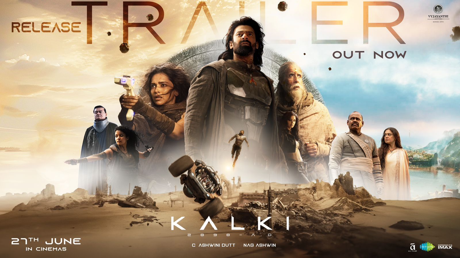 Kalki 2898 AD’ Release Trailer Unveils Why It’s the Most Ambitious Must-Watch Film of the Year"