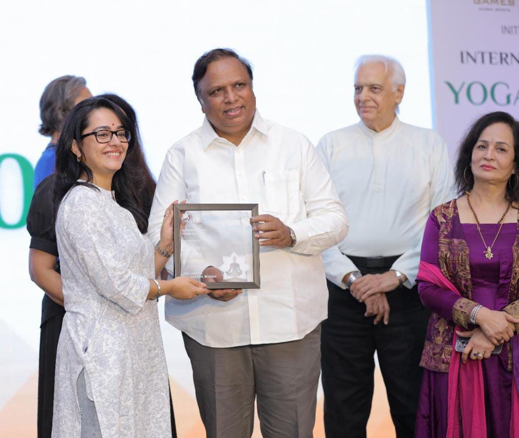The International Yoga Day Event by Turf Game Global Sports &amp; WDDD