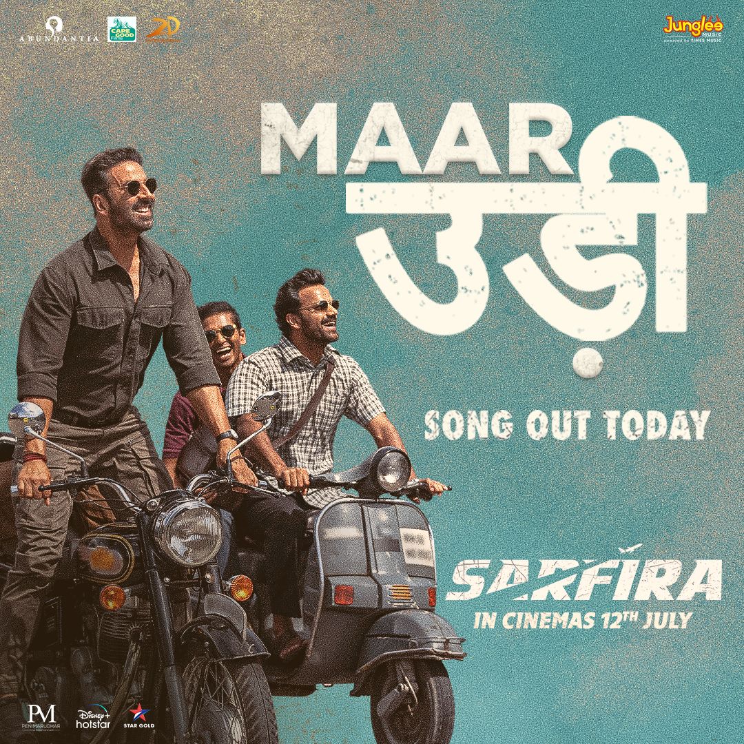 Take Flight with the Spirit of Sarfira - ‘Maar Udi’ Out Now on Junglee Music!