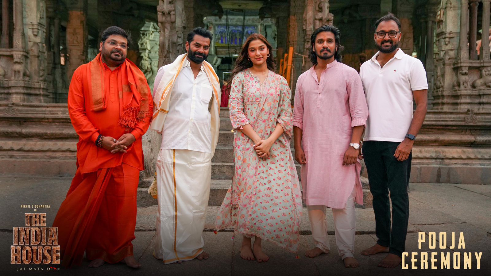 Ram Caran, produced by Vikram Reddy and Abhishek Agarwal, directed by Ram Vamsi Krishna, starring Nikhil Siddharth and Saiee M Manjrekar in lead roles commences shooting in Hampi