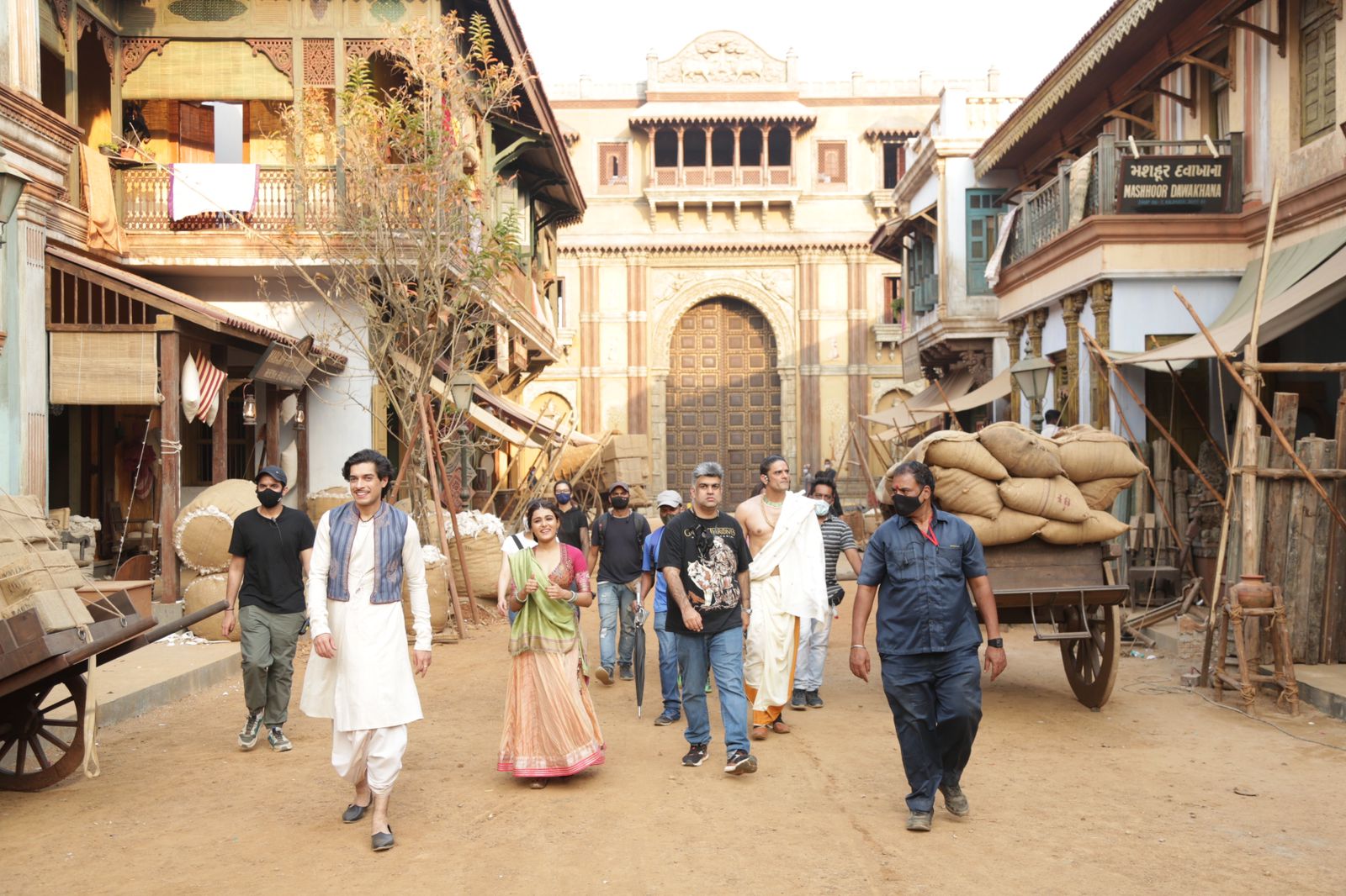 Siddharth P Malhotra's 'Maharaj' was made on 9 acres land; Set took 10 months to complete