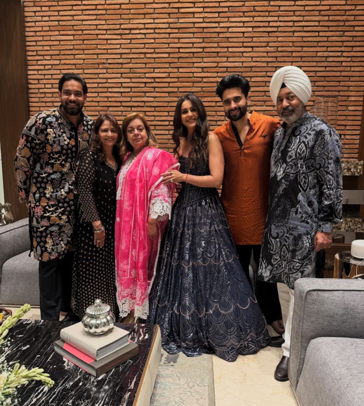 Rakul Preet Singh's Family Flies to Mumbai to Celebrate Her First Diwali with the Bhagnanis Following Recent Injury