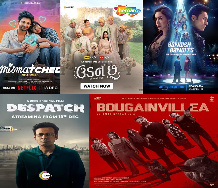 December's OTT Buzz: Top Releases of the Week You Need to Watch Films