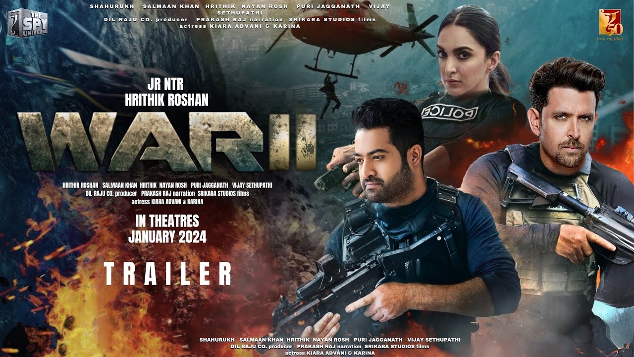 War 2: Jr NTR Joins Hrithik Roshan in Bollywood's Most Anticipated Spy Thriller