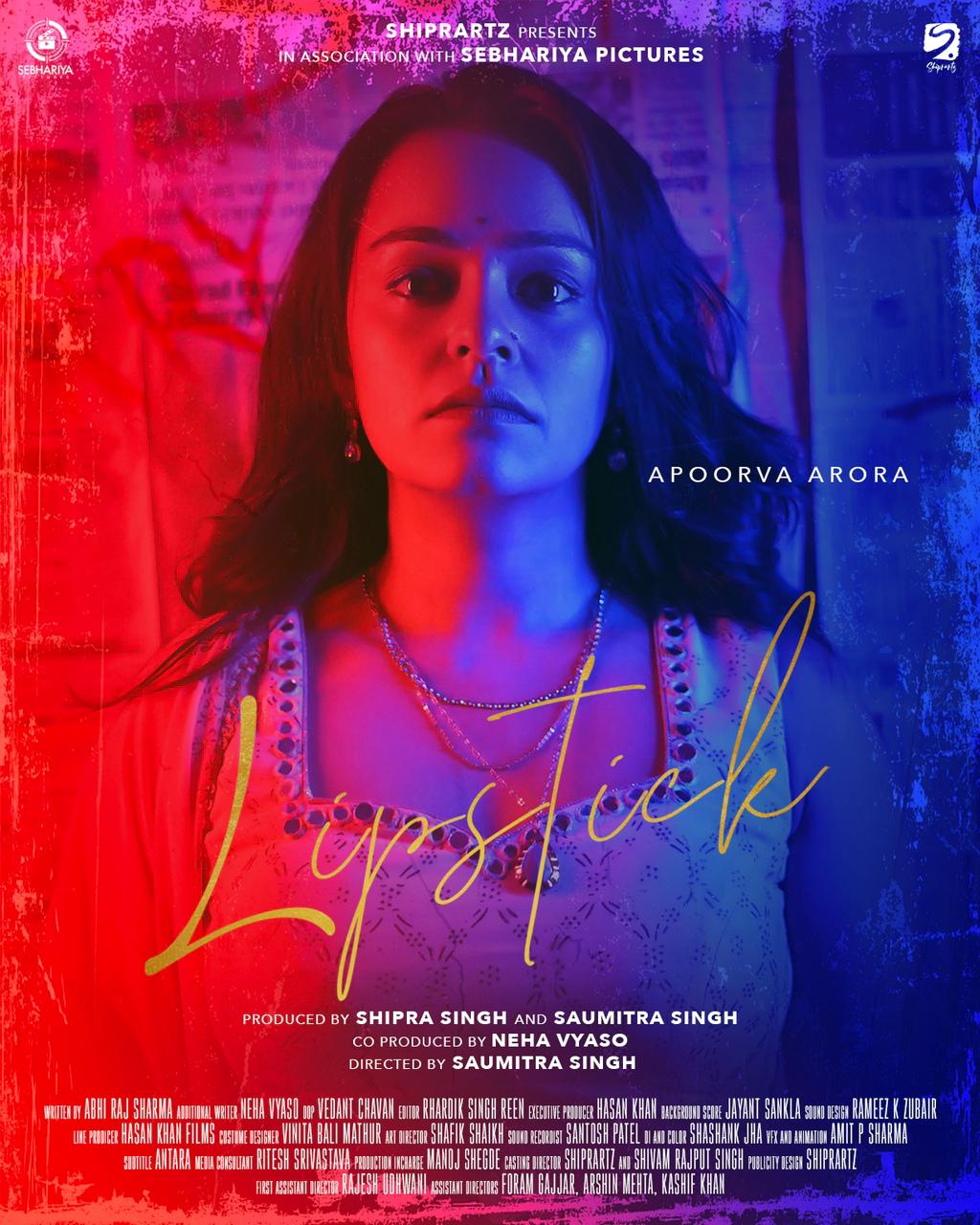 Apoorva Arora’s Short Film Lipstick Wins Best Short Film Award at Jalgaon Film Festival
