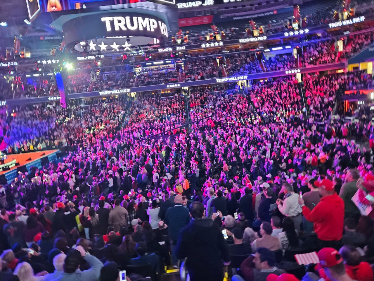 An Extraordinary Experience at the Pre-Inauguration Speech - Dr. Yogesh Lakhani's Memorable Day at Capital One Arena